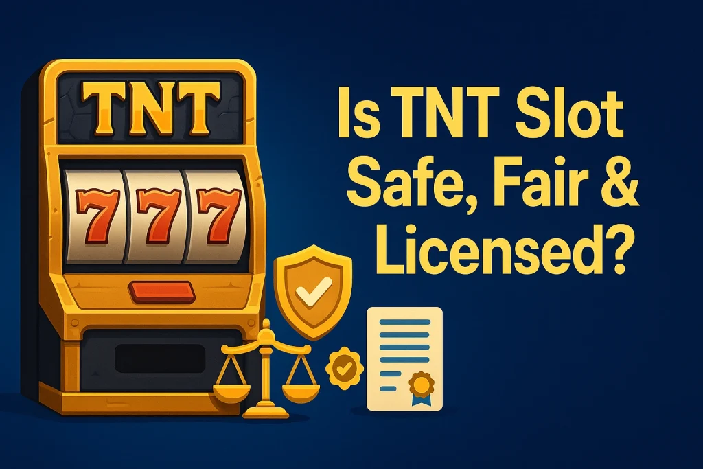 TNT Slot ปลอดภัย ยุติธรรม และมีใบอนุญาตหรือไม่